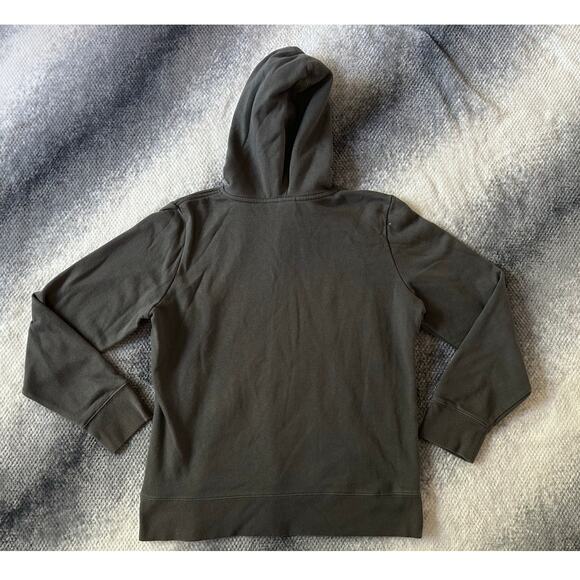 The North Face Women Pullover Gray Pink Hoodie Drawstring Sweatshirt Size Large - Picture 2 of 8